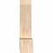 Ekena Millwork Portland Smooth Timber Gable Bracket, Douglas Fir, 36"W x 15"H x 3 1/2"D x 3 1/2"F, 10/12 Pitch GBW036X15X0404POR00SDF - alternate 5